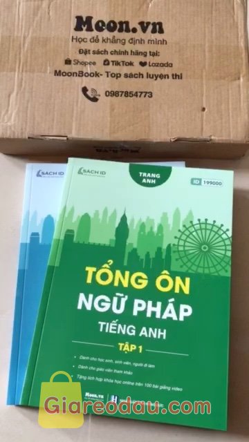 Giảm giá [Mã giảm 17%] Bản đặc biệt Tổng ôn 30 chuyên đề ngữ pháp tiếng anh cô Trang anh 2023 moonbook. Shop đóng gói cẩn thận nên sách không bị rách hay méo mó gì cả.. 