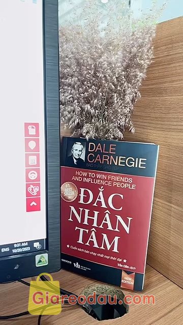 Giảm giá Sách Đắc Nhân Tâm (Khổ Lớn Tái Bản 2023) Sbooks. Em gom được sl nhiều nên được zá rất tốt ce uiii , tranh thủ chốt. 