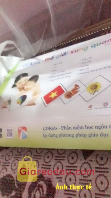 Giảm giá [Mã giảm 47%] Flashcard GDKids Bộ Thẻ Học Thông Minh Kết Hợp 3 Bộ Cơ Bản 259 Thẻ ( 0-6 Tuổi ). Mình mua trọn 3 bộ tạm thời chỉ học bộ thế giới xung quanh . In. 