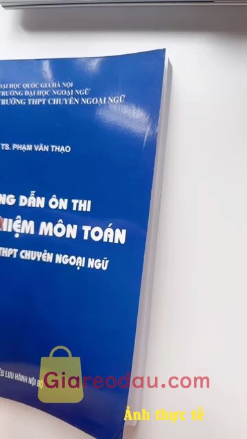 Giảm giá Sách Hướng dẫn ôn thi Trắc nghiệm môn Toán và các môn KHTN vào lớp 10 THPT chuyên Ngoại ngữ. Sách rất hay và ý nghĩa nên mua nhà mọi người. Sách tái bản 2020,. 