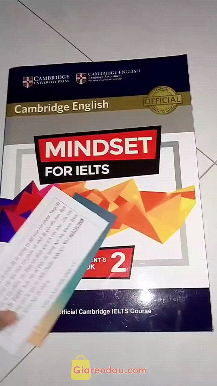 Giảm giá [Mã giảm 25%] Mindset For IELTS - Foundation,1,2,3 (Lẻ, Trọn bộ). Sách này là sách giả, bìa sách khi nhận đc hàng thì nó hơi nhăn,. 