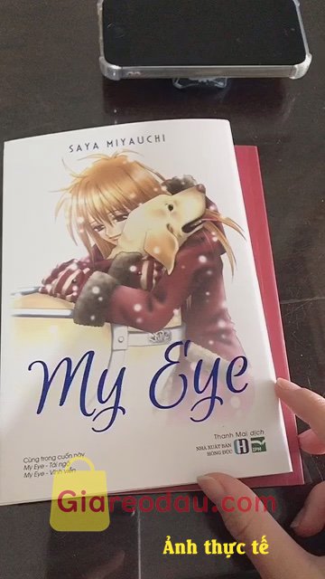 Giảm giá [Mã giảm 50%] Sách My Eye (Manga - Saya Miyauchi). Gàng giao nhanh, ko ngờ lại săn đc quyển này vs giá 4 k sẽ ủng hộ. 