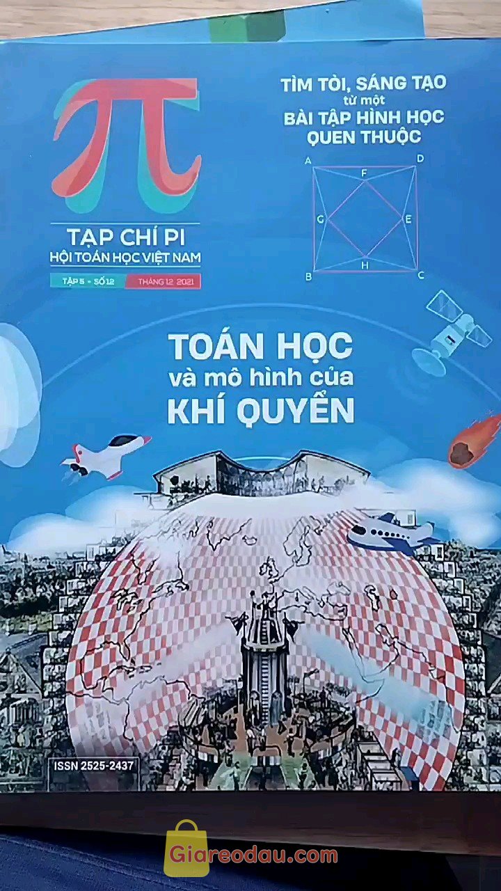 Giảm giá Tạp chí Pi- Hội Toán học Việt Nam số 12/ tháng 12 năm 2021. Rất bổ ích hợp cho tất cả lứa tuổi và đặc biệt là các bạn. 