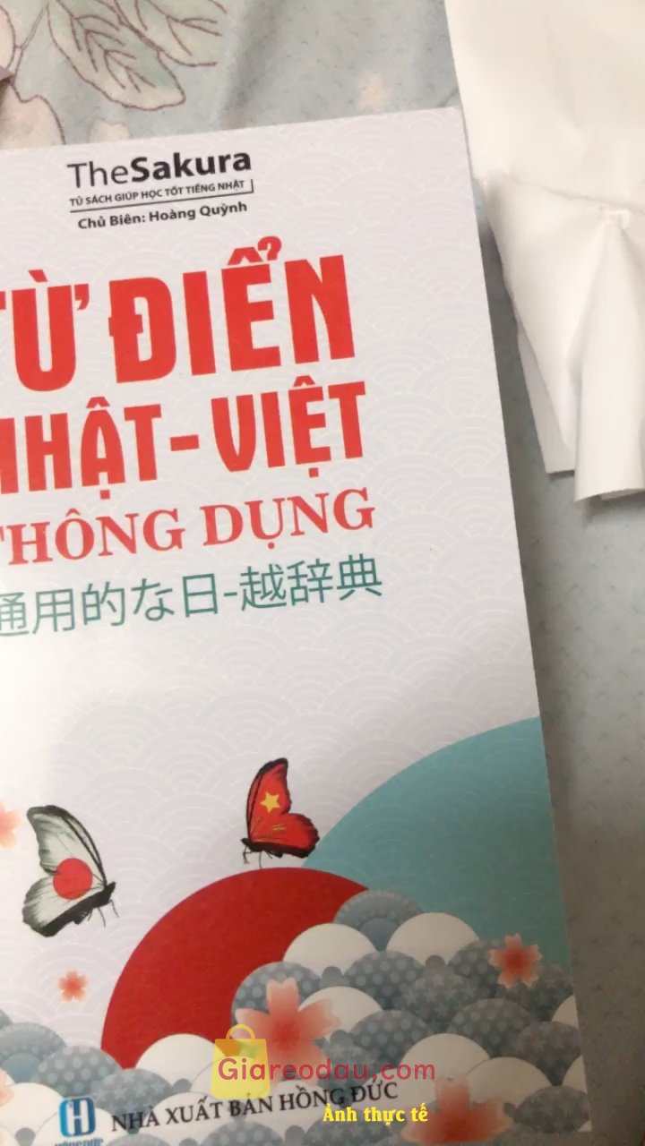 Giảm giá Từ Điển Nhật Việt Thông Dụng - Bìa Mềm. Shop giao hàng đúng loại, đóng gói cẩn thận, thời gian giao hàng nhanh,. 