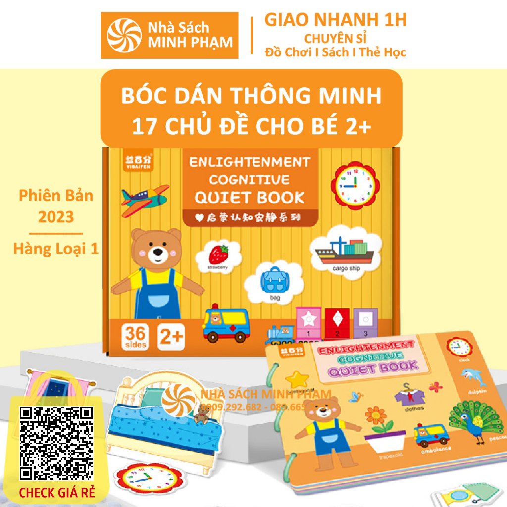 17 Chủ Đề Montessory Học Liệu Bóc Dán Thông Minh Tiếng Anh Cho Bé Từ 2 Tuổi MINH PHẠM