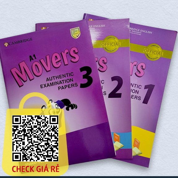 Bán sỉ lẻ bộ Cambridge English Movers Màu 3 level 2018 tặng file nghe