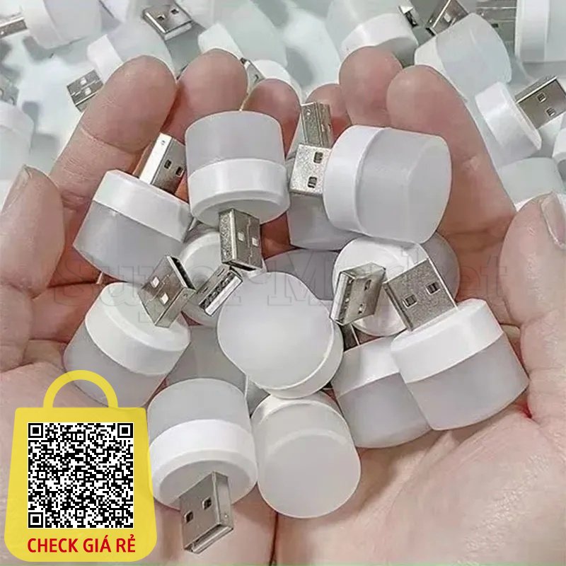 Bóng đèn led mini / đèn sách bảo vệ mắt siêu sáng 5v 1w / đèn bảo vệ mắt đọc tròn / đèn cắm usb mini / nguồn điện di động máy tính sạc usb đèn ngủ nhỏ