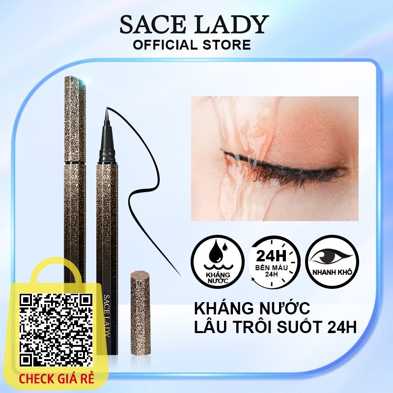 Bút kẻ mắt SACE LADY chì kẻ mắt dạng lỏng lâu trôi không thấm nước trang điểm mắt 1.2ml