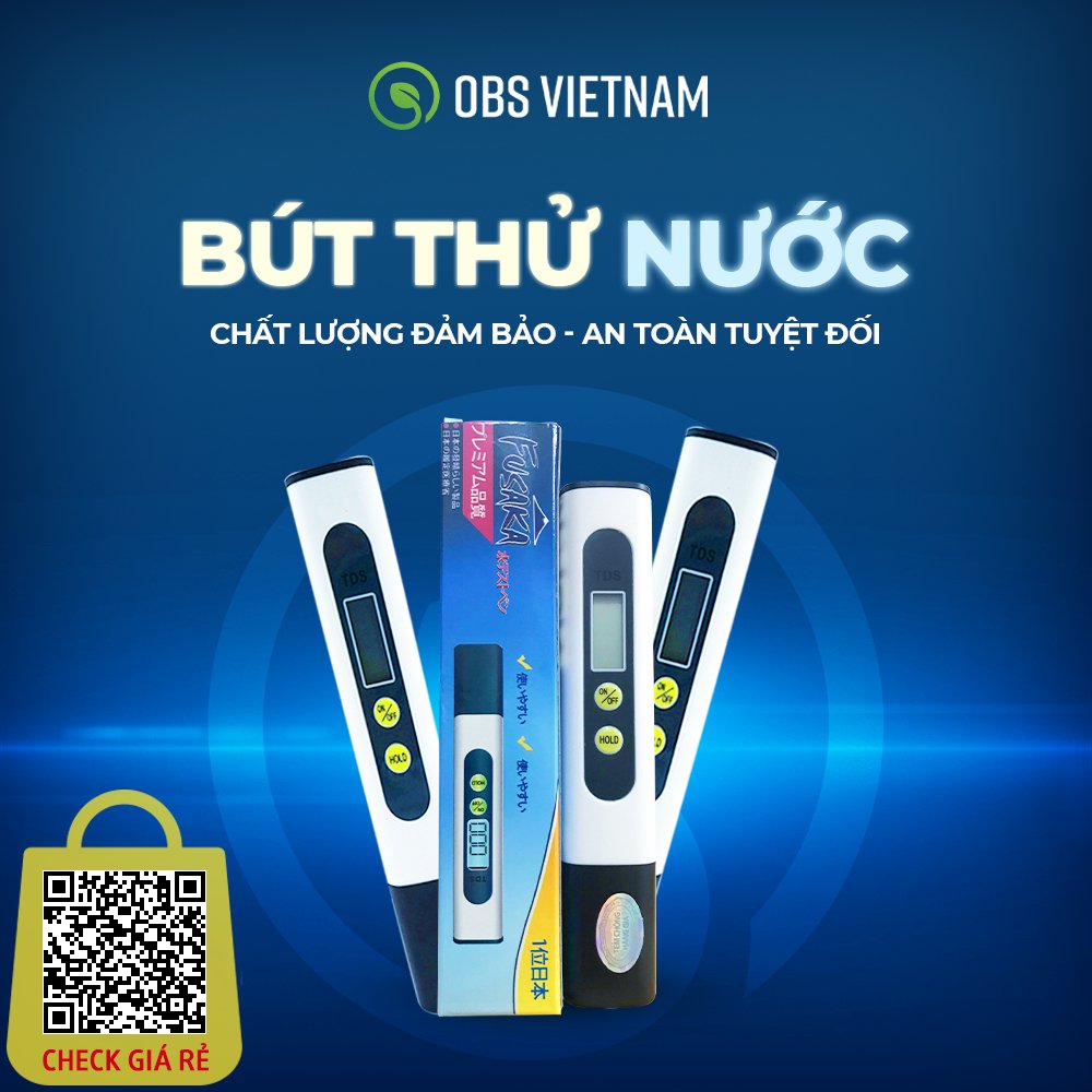 Bút Thử Nước Sạch FUSAKA Nhật Bản - Bút TDS - Kiểm Tra Chất Lượng Nước