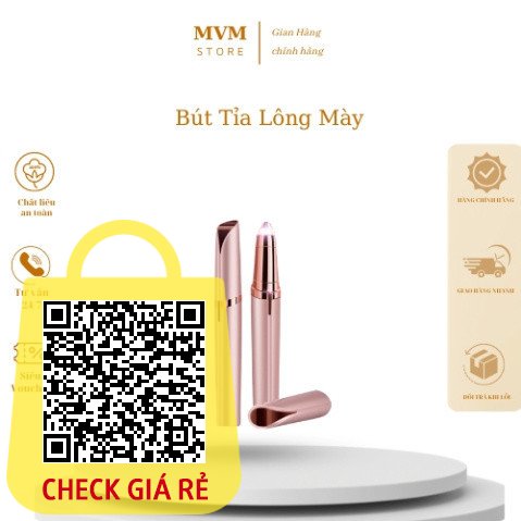 Bút Tỉa Lông Mày Mini Thiết Kế Sang Chảnh Cao Cấp Cho Phái Đẹp Tiện Lợi Sử Dụng (MVMStore)