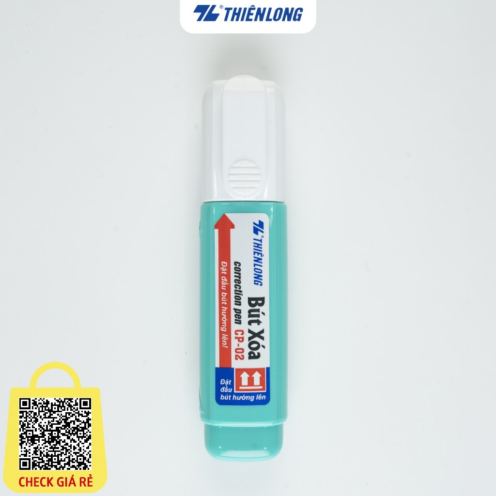 Bút xóa nước 12ml Thiên Long xóa sạch - nhanh khô - an toàn sử dụng - thuận tiện học sinh - sinh viên - văn phòng CP-02