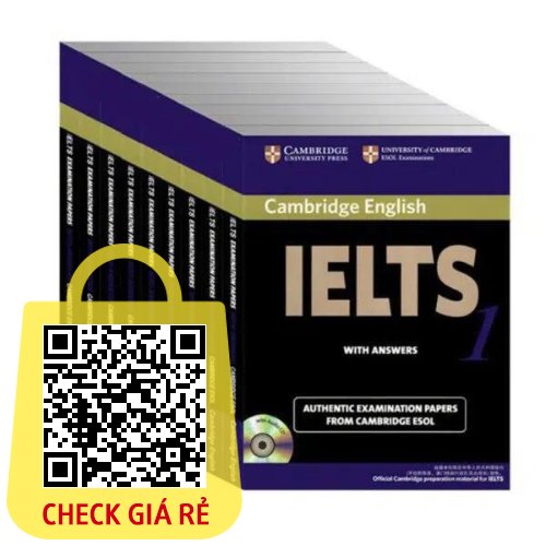 Cambridge English IELTS (Lẻ, chọn bộ từ 1 – 18)