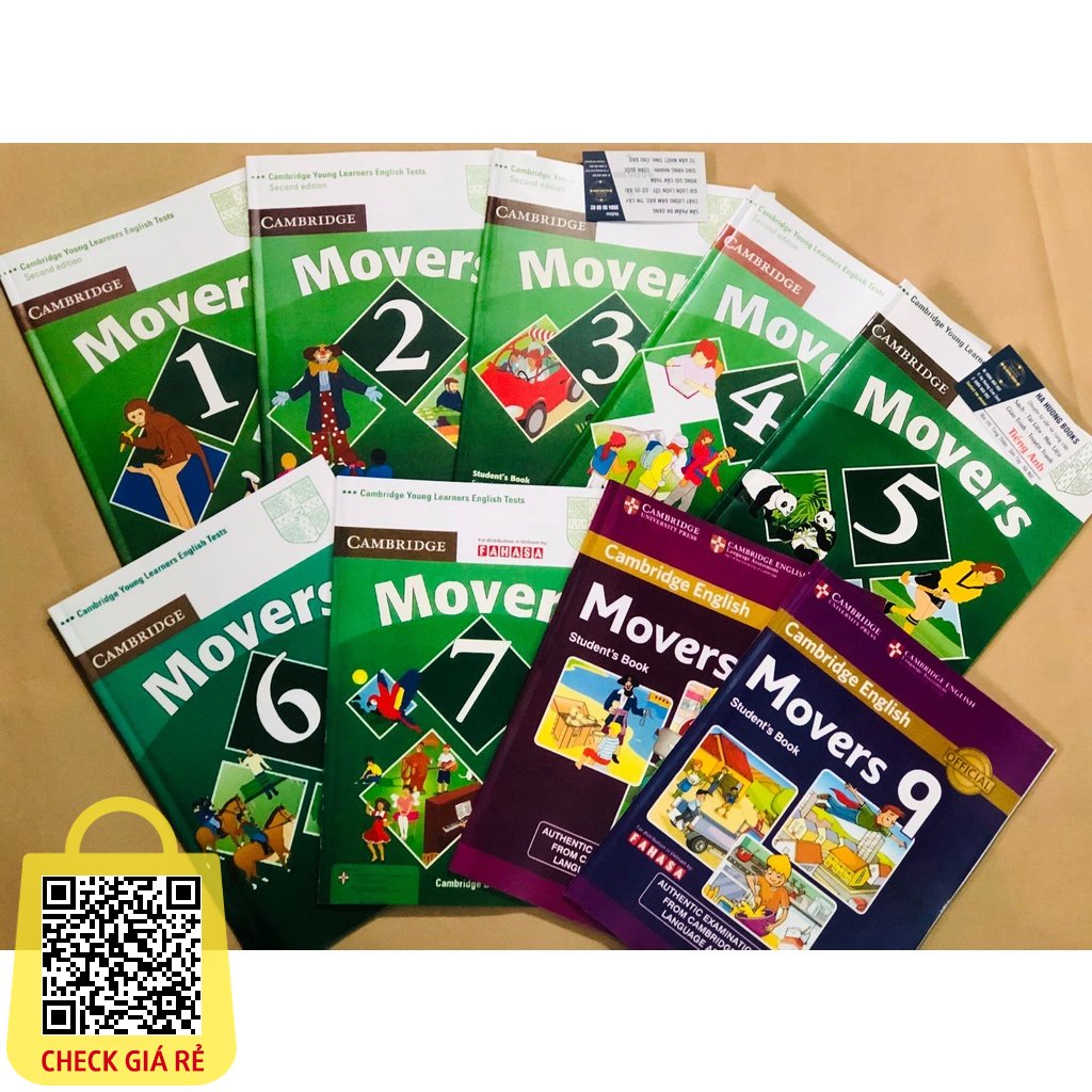 Cambridge English Movers 2017 Màu tặng Mp3