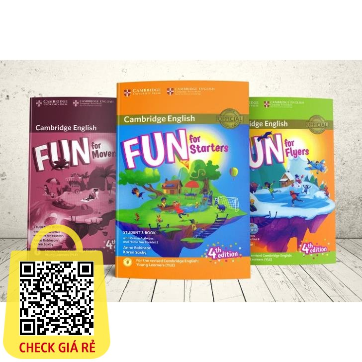 Cambridge Fun For English tặng MP3