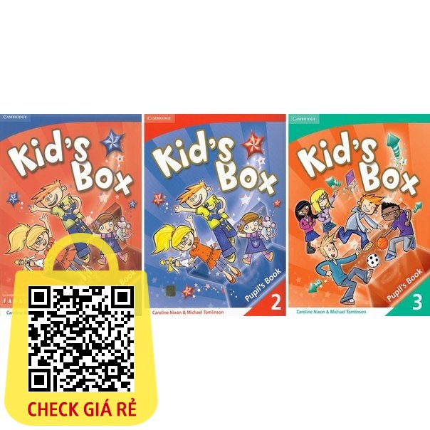 Cambridge Kid's Box in màu đẹp tặng file nghe MP3