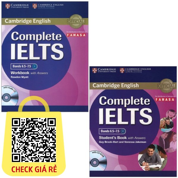 Combo Complete IELTS Bands 6.5-7.5 (C1): Student Book + Workbook (with Answer & CD)