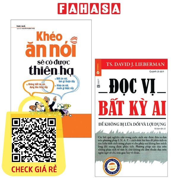 Combo Sách Đọc Vị Bất Kỳ Ai + Khéo Ăn Nói Sẽ Có Được Thiên Hạ (Bộ 2 Cuốn) - Tái Bản