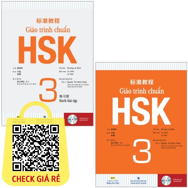 Combo Sách Giáo Trình Chuẩn HSK 3 - Sách Bài Học Và Bài Tập (Bộ 2 Cuốn)