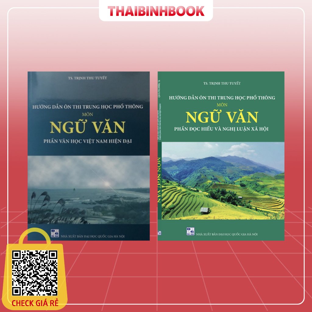 Combo Sách Hướng Dẫn Ôn Thi THPT Môn Ngữ Văn cô Trịnh Thu Tuyết