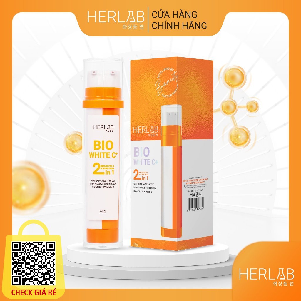 Combo sỉ 10 Kem Chống Nắng 2 Lõi 8 Màn Lọc HerLab