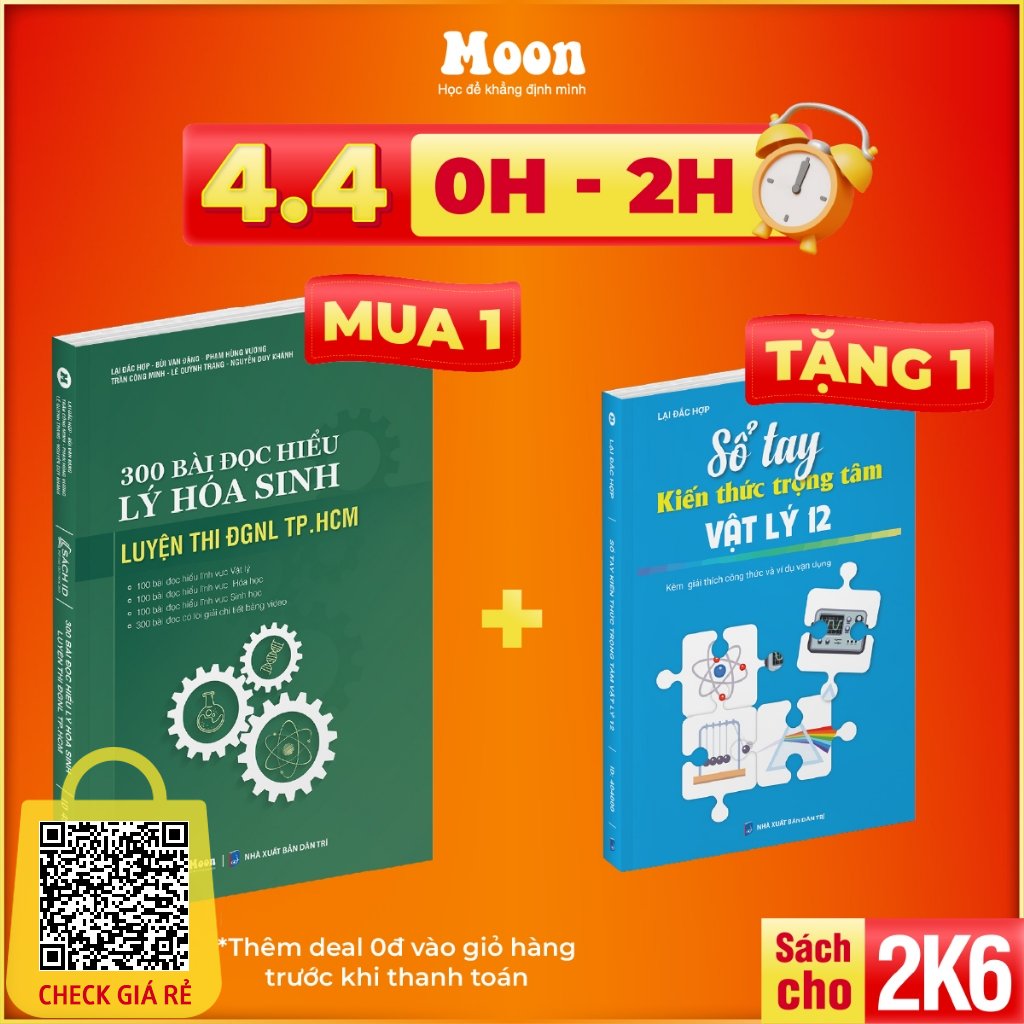 Đánh giá năng lực tp hcm, sách 300 bài đọc hiểu Lý Hoá Sinh luyện thi đgnl 2024