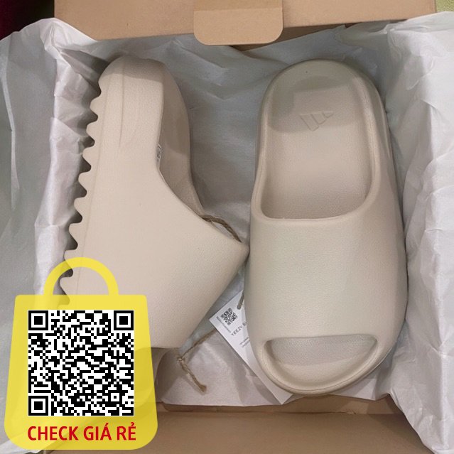 Dép yeezy slide 3 màu basic vân nhám đế cao bản full cao cấp - full box