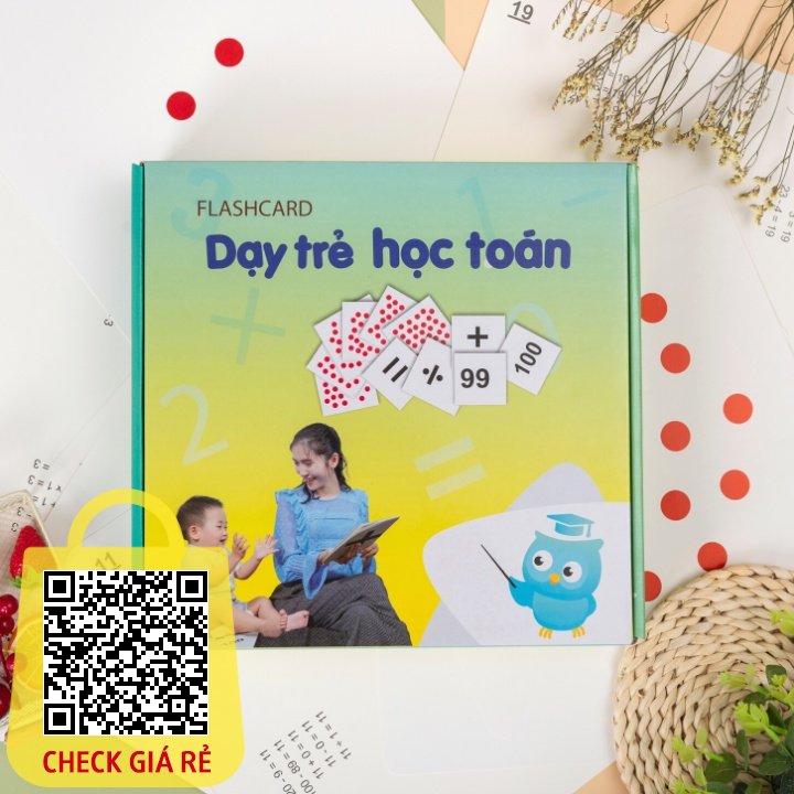 Flashcard Day Tre Hoc Toan Theo Phuong Phap Glenn Doman Cho Be ( 59 The )