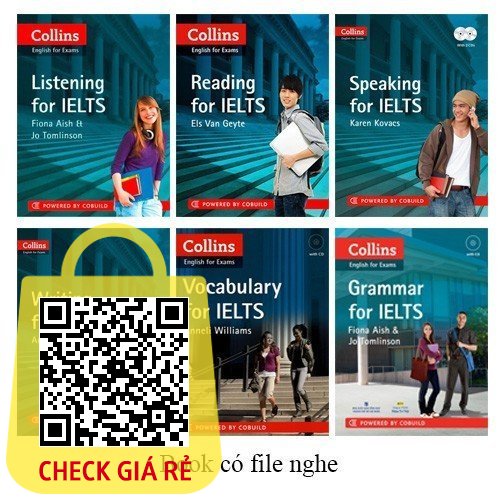 FULL BỘ COLLIN FOR IELTS & AUDIO