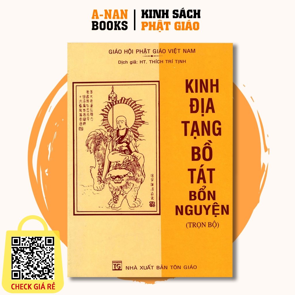 Sách Kinh Địa Tạng Bồ Tát Bổn Nguyện trọn bộ (Bìa mềm)