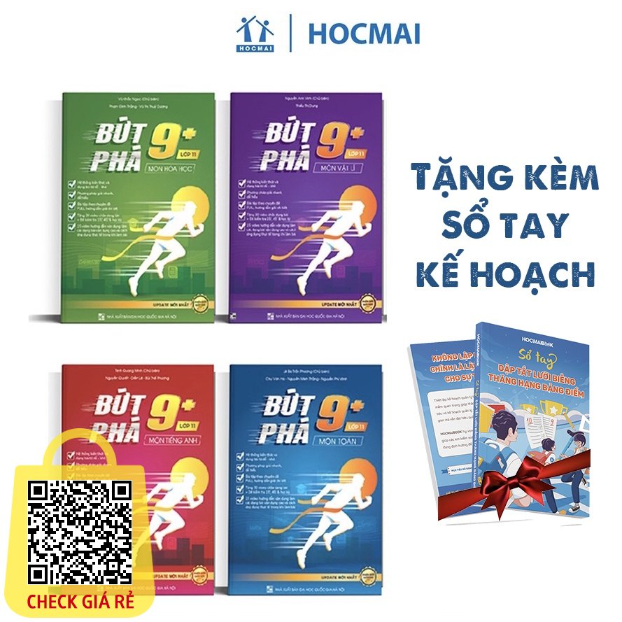 [LỚP 11] Sách Bứt Phá 9+ Lớp 11 HOCMAI (Theo chương trình GDPT cũ)