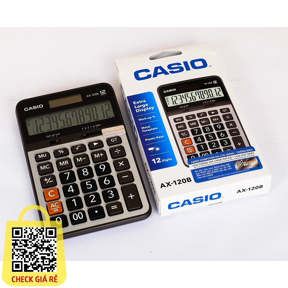 may tinh casio ax 120b