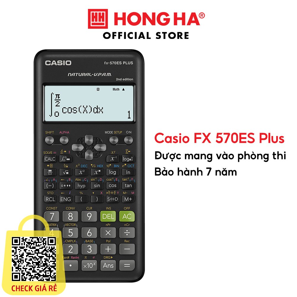 may tinh casio fx 570es plus danh cho hoc sinh cap 2 3