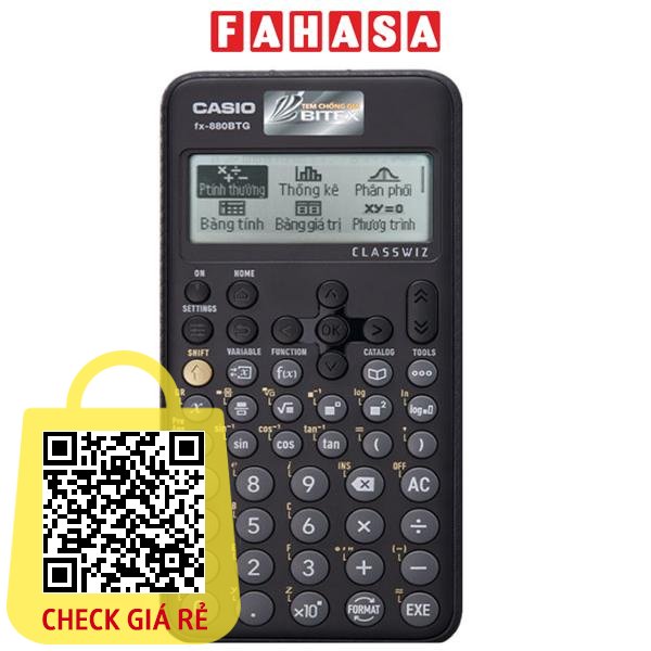 Máy Tính CASIO FX 880 BTG - Màu Đen