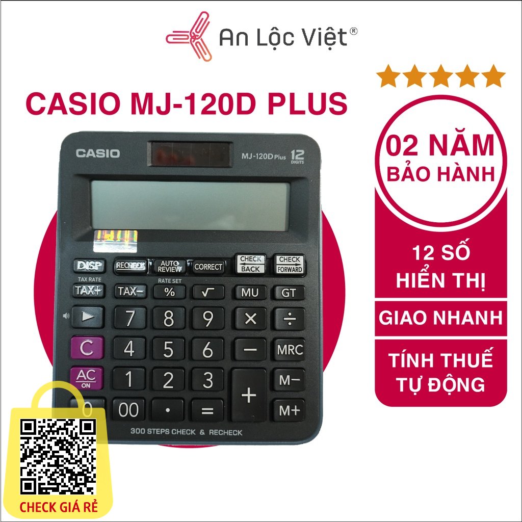 Máy tính Casio MJ-120D Plus chính hãng