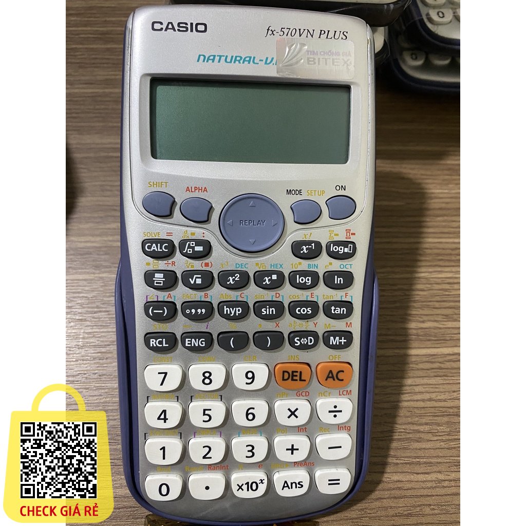 Máy tính học sinh casio FX570VN PLUS chính hãng (2nd hand)