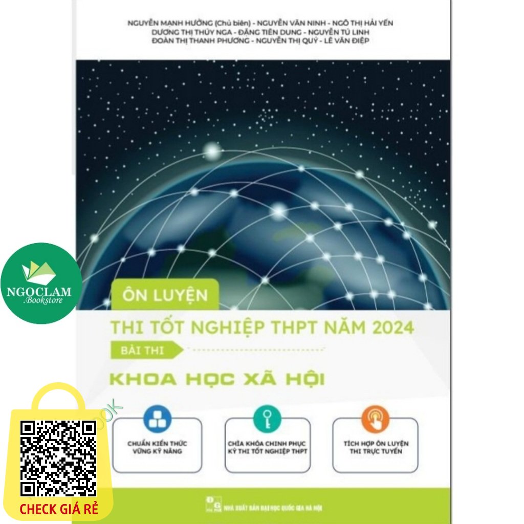 Sách Ôn luyện thi tốt nghiệp THPT năm 2024 bài thi Khoa Học Xã Hội