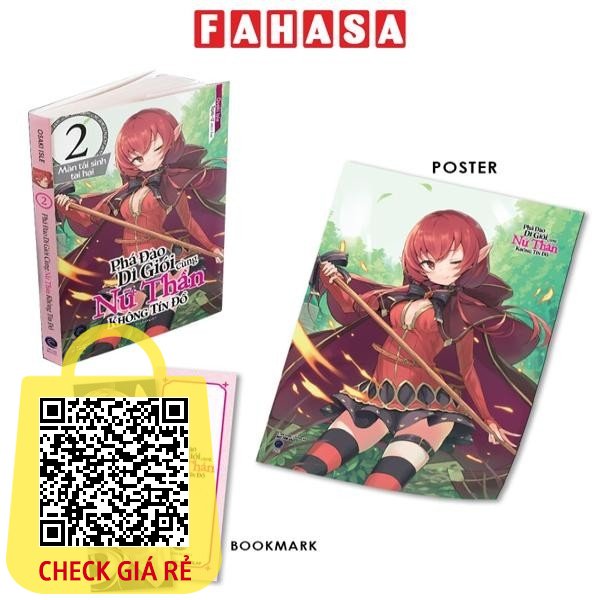 Phá Đảo Dị Giới Cùng Nữ Thần Không Tín Đồ - Tập 2: Màn Tái Sinh Tai Hại - Tặng Kèm Bookmark + Poster A3