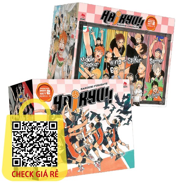 Premium Boxset Haikyu!! 2 - Tập: 16 - 30 (Bộ 15 Cuốn) - Tặng Kèm Quà Bí Mật