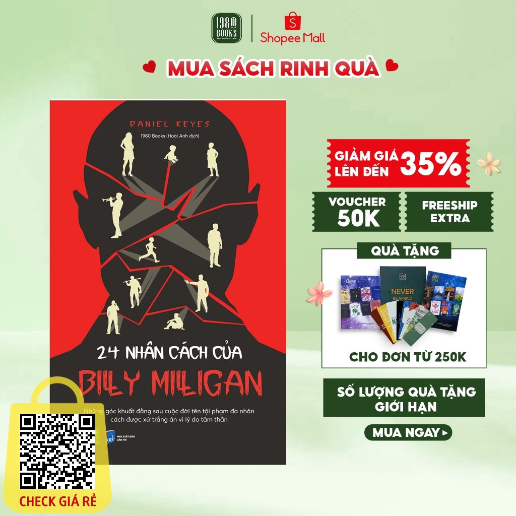 Sách 24 nhân cách của Billy Milligan