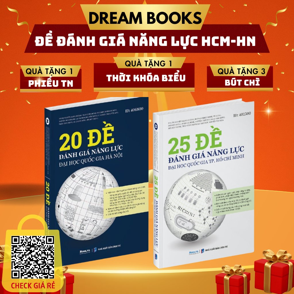 Sách- 25 Đề Đánh Giá Năng Lực Bản Cập Nhật Ôn Thi THPT Quốc Gia Năm 2024