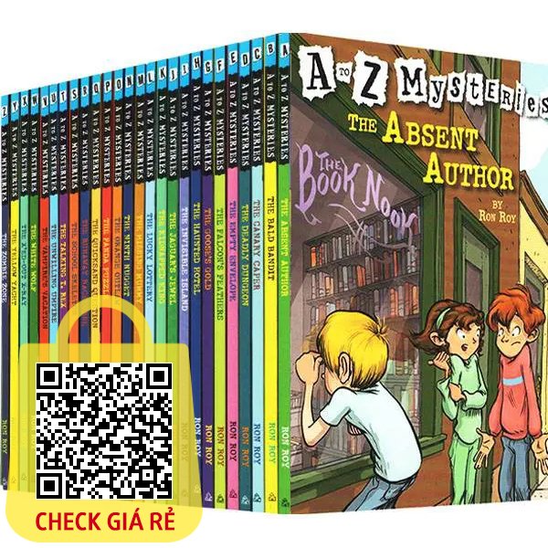 Sách – A To Z Mysteries nhập 26 quyển box set kèm file audio