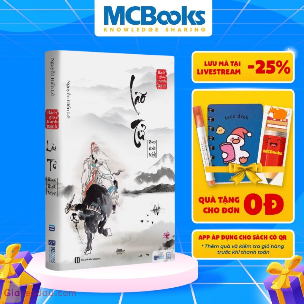 Sách Bách Gia Tranh Minh - Lão Tử Đạo Đức Kinh - Bizbooks