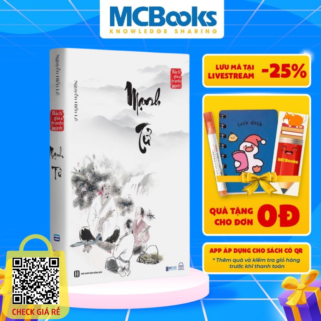 Sách Bách Gia Tranh Minh - Mạnh Tử - Bizbooks