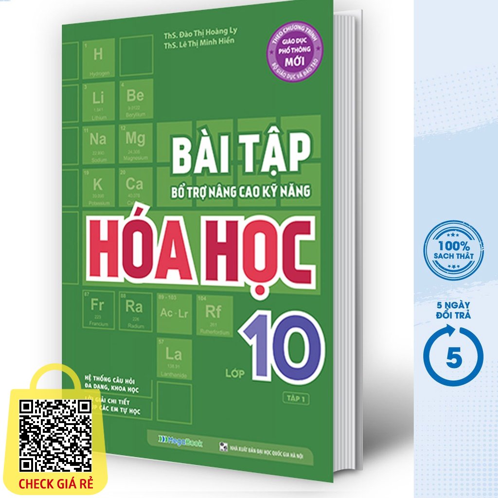 Sách Bài Tập Bổ Trợ Nâng Cao Kỹ Năng Hóa Học Lớp 10 Tập 1 MEGABOOK