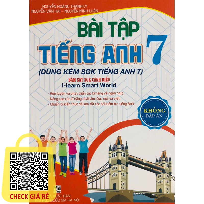 Sách - Bài Tập Tiếng Anh 7 (Dùng Kèm I Learn Smart World) - Không Đáp Án