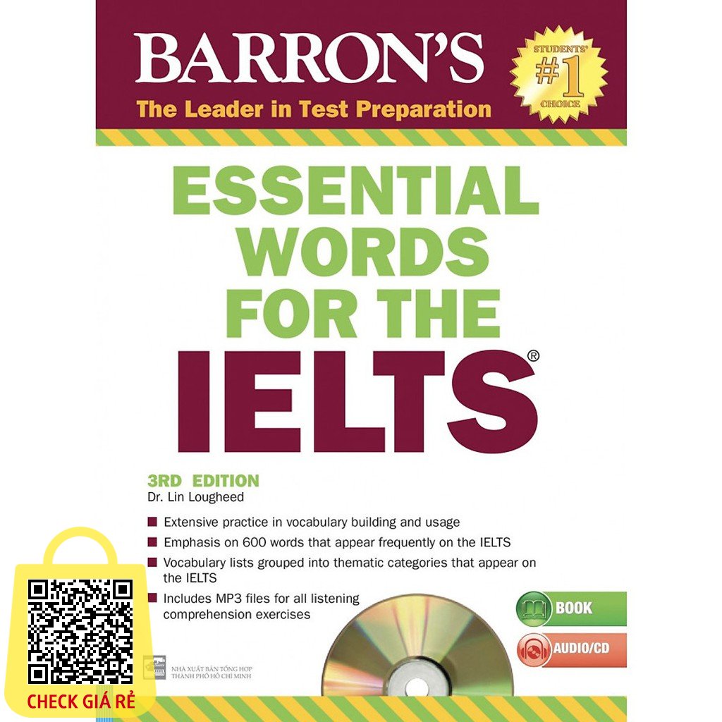 Sách Barron's Essential Words For The Ielts Tặng Post Card Danh Ngôn