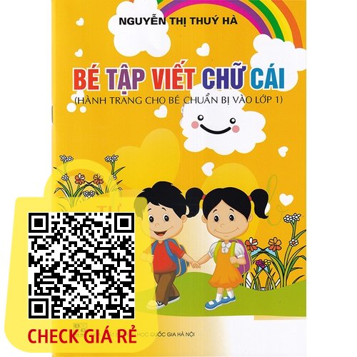 Sách Bé tập viết chữ cái (Hành trang cho bé chuẩn bị vào lớp 1)