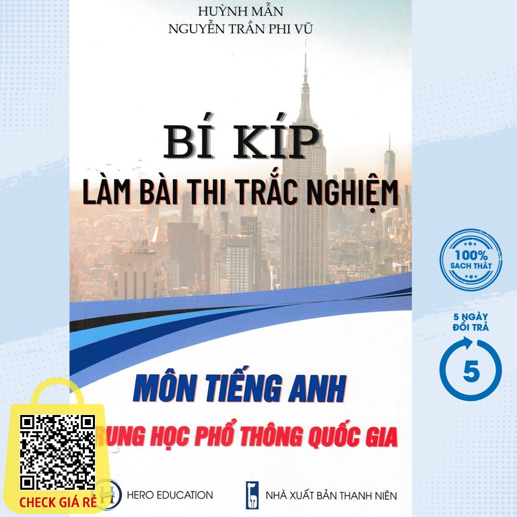 Sách Bí Kíp Làm Bài Thi Trắc Nghiệm Môn Tiếng Anh THPT Quốc Gia HERO