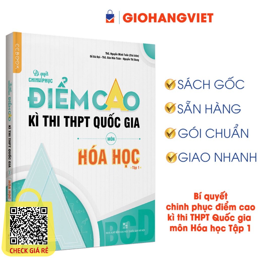 Sách-Bí quyết chinh phục điểm cao kì thi THPT Quốc gia môn Hóa học Tập 1