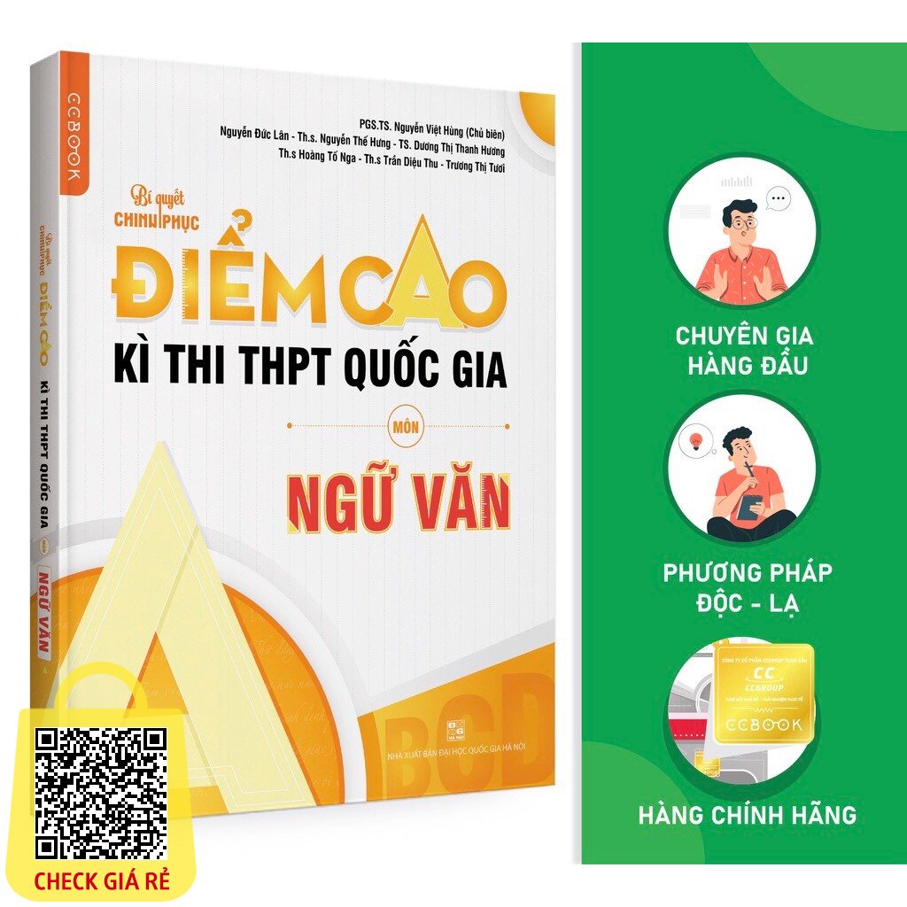 Sách -Bí Quyết Chinh Phục Điểm Cao Kì Thi THPT Quốc Gia Môn Ngữ Văn Ôn Thi Đại Học Khối C -D